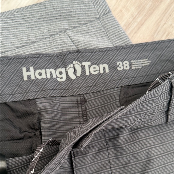 Hang Ten Men's Performance Stretch Shorts - Black (set of 3) - Picture 5 of 5